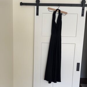 Zara Black Backless Dress
